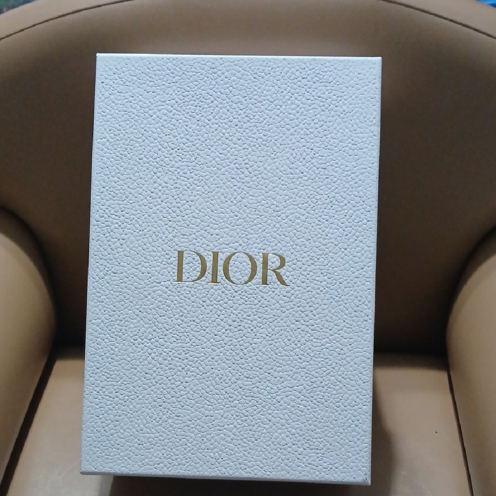 Dior Elegant White Box with Gold Accents‎